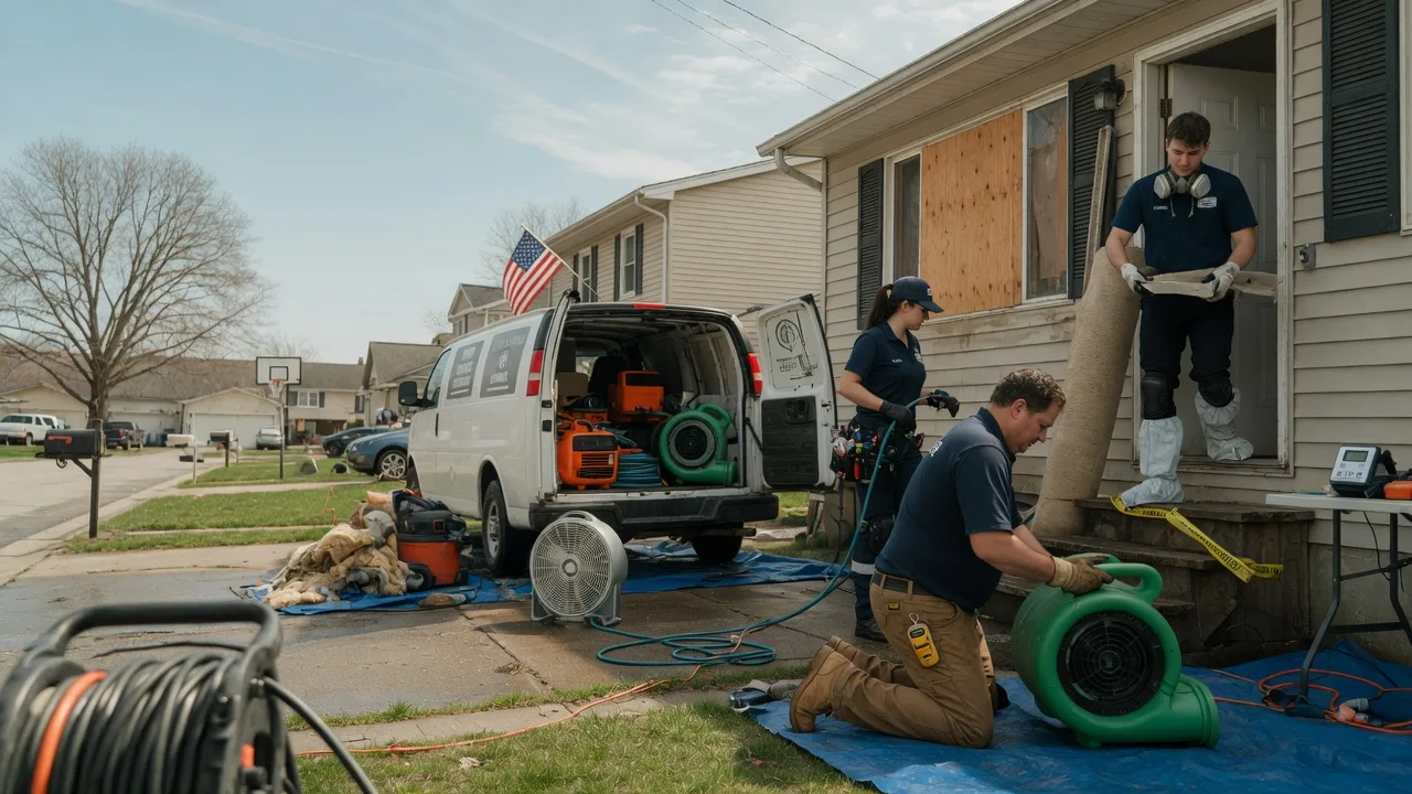 Water Damage Restoration in Brownsville, WI near me